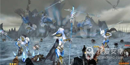 有不同种族的大型MMORPG手游合集