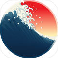 浮世绘冲浪