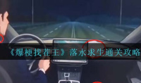 爆梗找茬王落水求生通关攻略一览