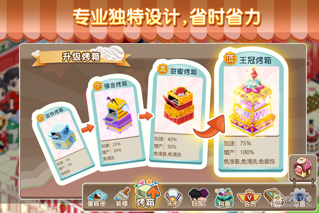 梦幻蛋糕店无限金币版