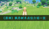 《原神》4.0枫丹树木位置
