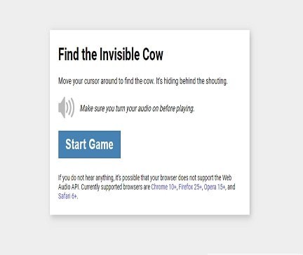 找到隐藏的牛（Find the Invisible Cow）