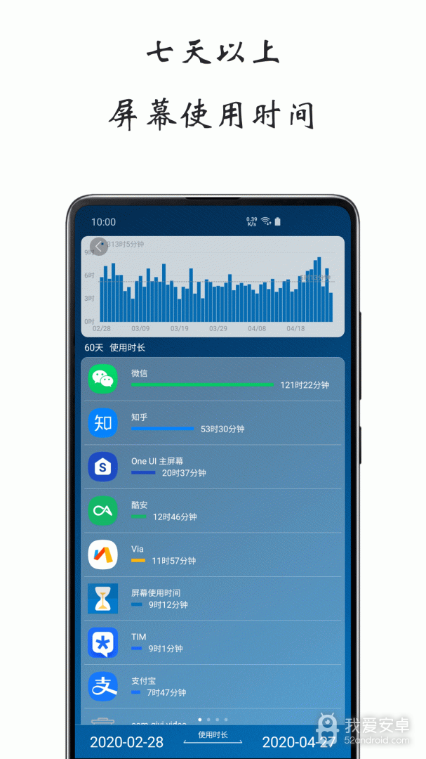 屏幕使用时间