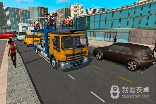 运输车大卡车(Bike Transporter Big Truck)