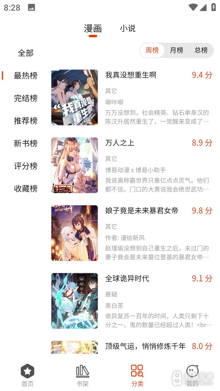 怪火漫画无限阅读版