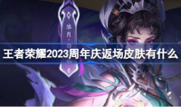 王者荣耀2023周年庆返场皮肤有什么