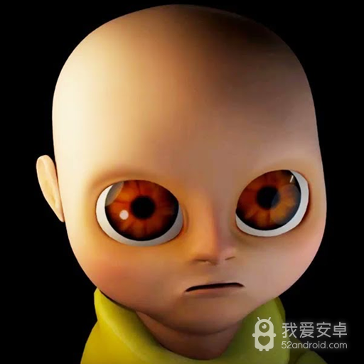 黄色衣服捣蛋小孩