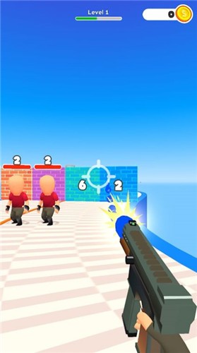 跳跃射击奔跑九游版